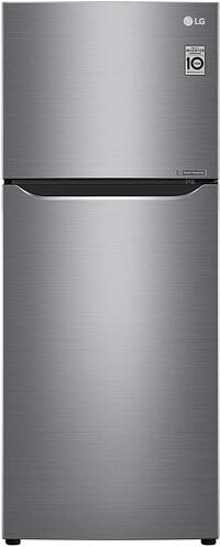 LG 234L Net Capacity Top Mount Refrigerator With Smart Inverter Compressor Shiny Steel GR-C345SLBB