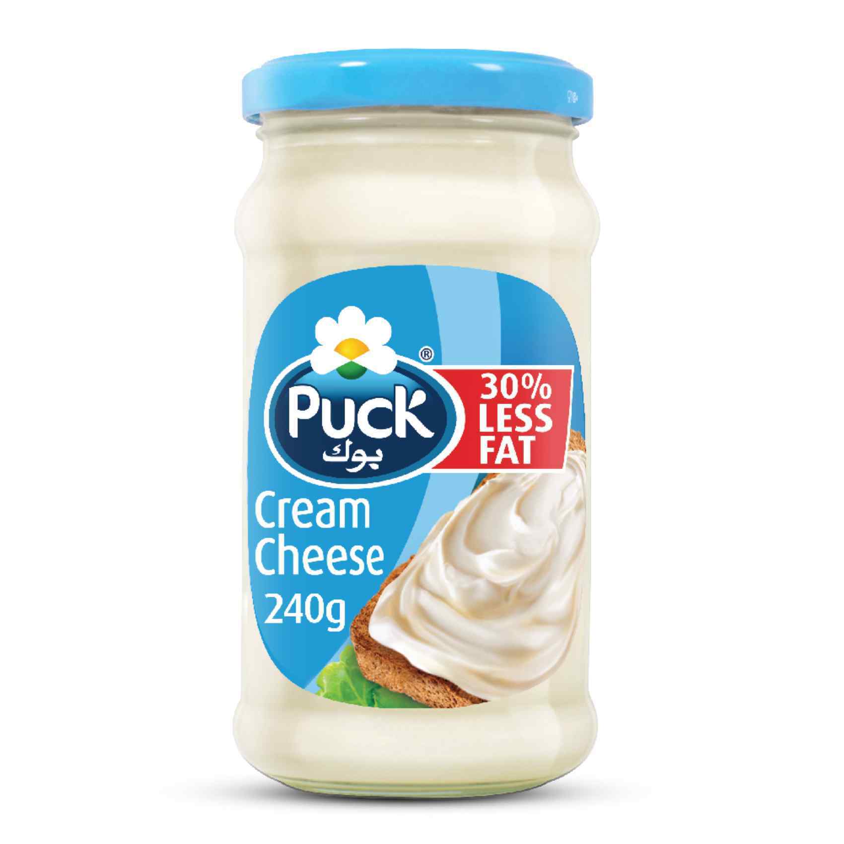 Buy Puck Cream Cheese Spread Jar 240g Low Fat Online Shop Fresh
