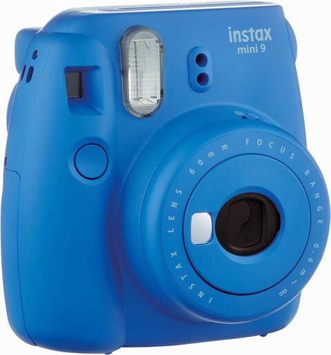 Fujifilm&nbsp;Instax Mini 9 Instant Film Camera, Cobalt Blue