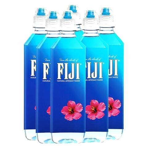Fiji Natural Artesian Water With Sports Cap 700ml Pack of 6