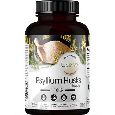 Laperva Psyllium Husks 340 Gm 10 mg