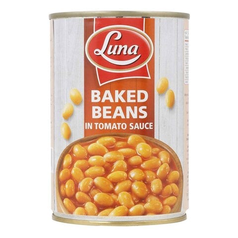Buy Luna Tomato Sauce Baked Beans 400g in Kuwait