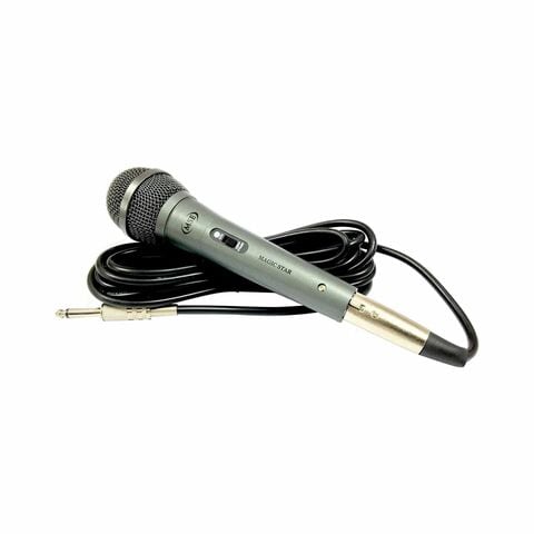 MSE Magic Star LH-210 Wired Karaoke Microphone Silver