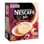 Buy Nescafe 3 In 1 Chocolate Instant Coffee - 18 gram - 24 Sachet in Egypt
