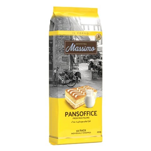 Buy Maestro Massimo Pansoffice Cake With Fresh Milk Filling 250g in UAE