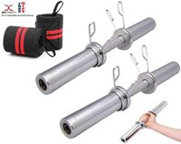 Max Strength Solid Steel Olympic Dumbbell Bar 20&quot; Weight Bar Strength Weight Training Barbell
