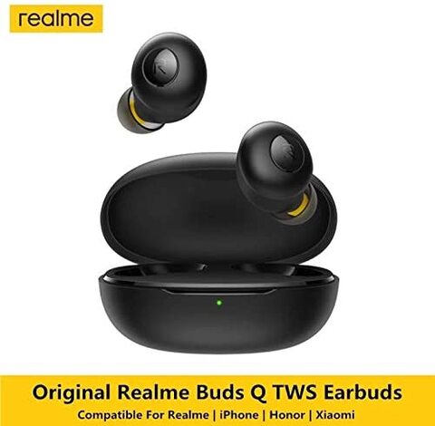 Realme Buds Q in-Ear True Wireless Earbuds (Black) - Placewell Retail