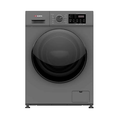 Elekta Front Load Washing Machine EAWM-8800 8KG Grey (Plus Extra Supplier&#39;s Delivery Charge Outside Doha)