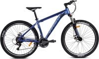 Mogoo Titan Aluminum Alloy Mountain Bike 24/26/27.5/29 Inch, 21-Speed Drivetrain, Bicycle Adult, Mechanical Disc Brakes, Adjustable Seat, 21-Gear, Suspension MTB Cycle For Men and Women