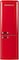 Hoover 300L Gross Capacity Bottom Mount Retro Style Refrigerator Red HBR-M300-RR