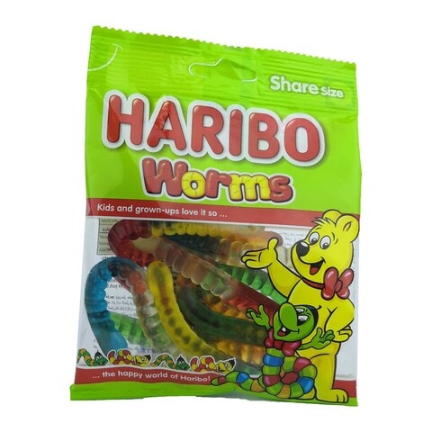 Haribo Jelly Worms - 80 gm