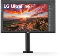 LG 27 Inch UltraFine 4K UHD IPS USB-C HDR Monitor With Ergo Stand, AMD FreeSync, Borderless Design, 27UN880-B