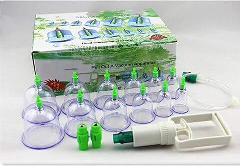 12pcs Cans Cupping Set, Vacuum Cuppings Suction Therapy Device, Body Massager Kit, Household Cupping Tools Set