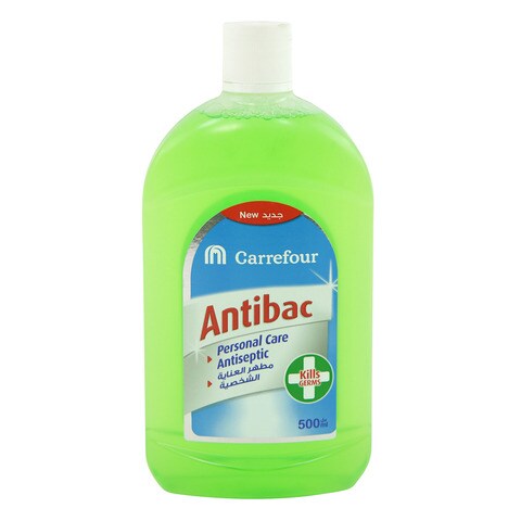 Buy Carrefour antibac personal care antiseptic 500 ml in Saudi Arabia