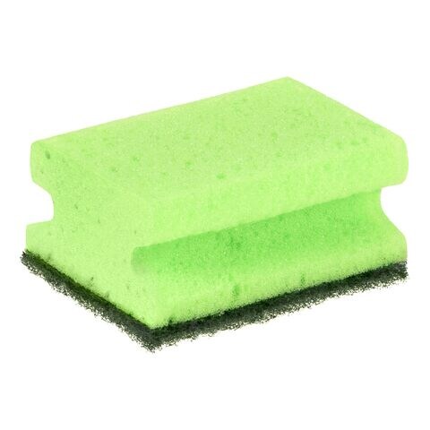 Buy Scotch-Brite Classic Nail Saver Scrub Sponge Green Online - Shop  Cleaning & Household on Carrefour UAE