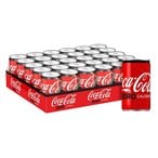 Buy Coca Cola Zero Calories Soft Drink 150ml x Pack of 30 in Kuwait