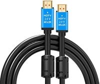 4K HDMI Cable, High Speed 18Gbps HDMI 2.0 Cable, 4K HDR, HDCP 2.2, 3D, 2160P, 1080P, Ethernet - Durable HDMI Cord 30AWG, Audio Return(ARC) Compatible UHD TV, Blu-ray, Xbox, PS4/3, Fire TV (20 Meter