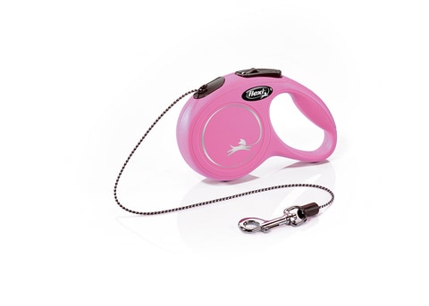 Flexi New Classic Cat XS Cord 3 m pink