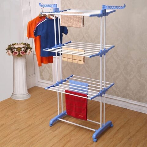 Buy Blueberry Single Pole Clothes Drying Stand 25 Meter, Blue Online - Shop  Home & Garden on Carrefour UAE