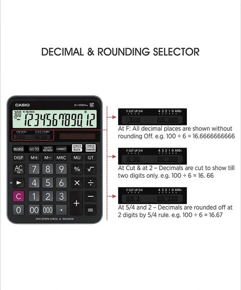 Casio calculator outlet dj120d price