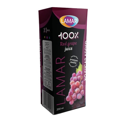 Lamar Red Grape Juice 100% - 200ml