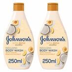 Buy Johnsons Vita Rich Indulging Body Wash With Yogurt, Peach And Coconut 400ml x Pack of 2 in UAE