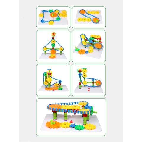 Gear Shape Blocks Educational Toys For Kids