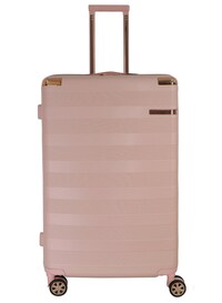 Senator Brand Hardside Small Cabin Size 52 Centimeter (20 Inch) 4 Wheel Spinner Luggage Trolley in Milk Pink Color A5125-20_PNK