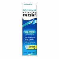 Bausch And Lomb B L Eye Wash Size Advanced Relief, Irrigating Solution - Pack Of 6