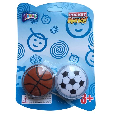 Kidzpro Pocket Money Yo-Yo With Light Multicolour Pack of 2