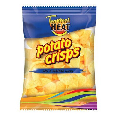 Buy Tropical Heat Snacks Salt & Vinegar Crisps 200G Online - Carrefour ...