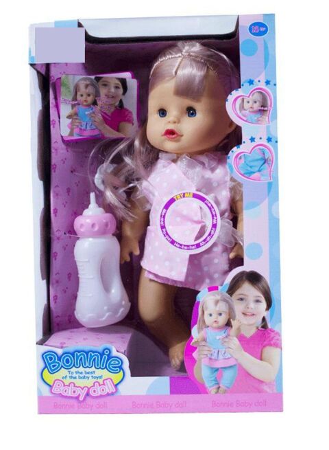 Child Toy Bonnie Baby Doll Playset For Girls