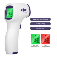 Generic-Non-Contact Infrared Data Forehead Thermometer Manual Portable 1 Second Quick Reaction Electronic Thermometer