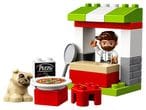 Buy LEGO - DUPLO Town Pizza Stand 10927 Pretend Play Pizza Set for children 2 years and older, new 2020 (18 pieces) in UAE