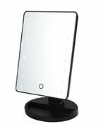 Buy Generic Makeup Mirror With 20 LED Light Black in UAE