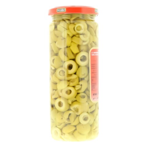 Figaro Sliced Green Olives 450g