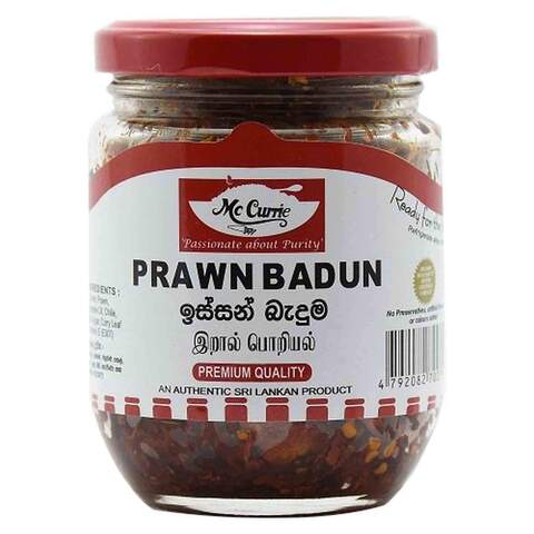 Buy Mc Currie Prawn Badun Paste 100g in UAE
