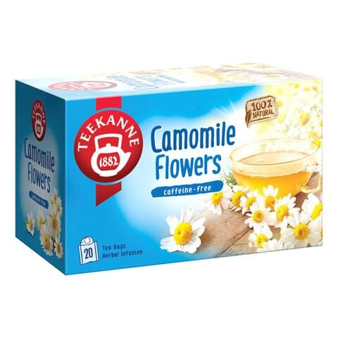 Teekanne Camomile Flowers Pleasant And Mild Herbal Infusion 20 Tea Bags