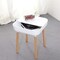 KAI Side Table, Minimalistic Nordic Style bedside table, sofa side table, nightstand, end table with storage unit & beechwood legs for Bedroom, Living Room & office (Sage Green)