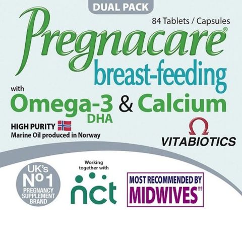 Buy Vitabiotics Pregnacare Breast Feeding 84 Tablets Online Shop Health Fitness On Carrefour Uae