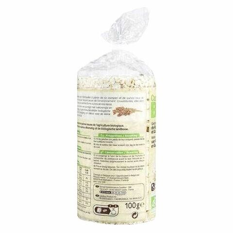 Carrefour Bio Rice And Quinoa Crackers 100g