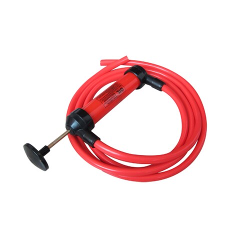Generic-Portable Manual Oil Pump Siphon Tube Car Hose Fuel Gas Extractor Transfer Sucker Inflatable Pump Tool Automobile Emergency Supplies