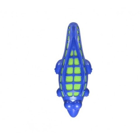 Pet Stages Gummy Plush Gator Lg