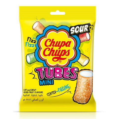 Chupa Chups Mini Tubes Jelly Candy 85.5g