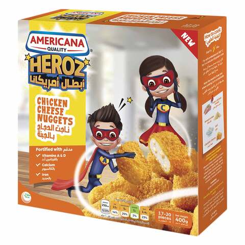 Americana Heroz Chicken Cheese Nuggets 400g