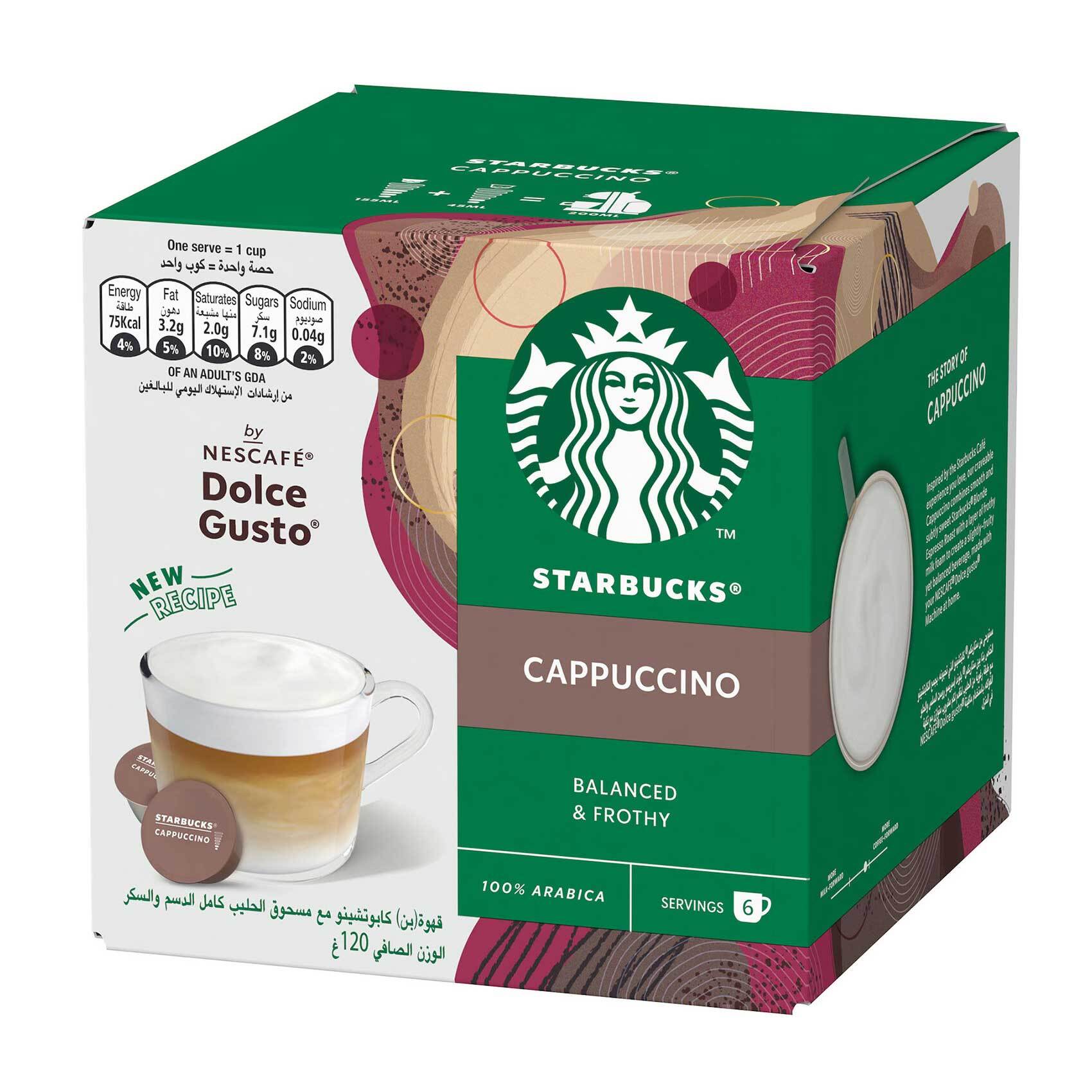 New Starbucks Caffe Latte By Nescafe Dolce Gusto Coffee Pods | 12 Pods  121.2g