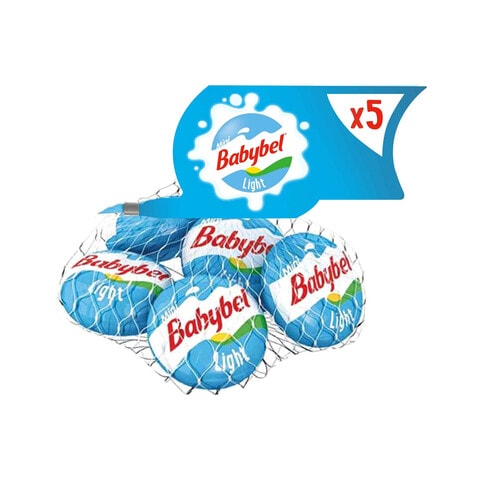 Mini Babybel Light Cheese Snack Pack of 5 Pieces 100g