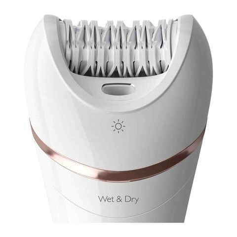 Philips Epilator Series 8000 Wet And Dry Epilator BRE720/14 White