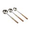 1 Piece Stainless Steel XL Cooking Spoon 56 cm Brown,Silver