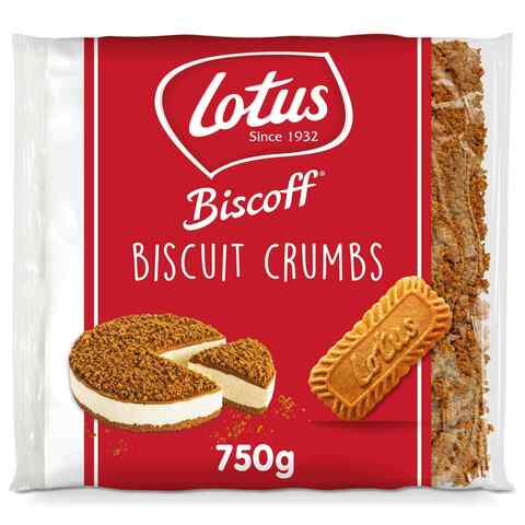 Lotus Biscoff  Crumble  Crushed Biscoff Biscuits  750g